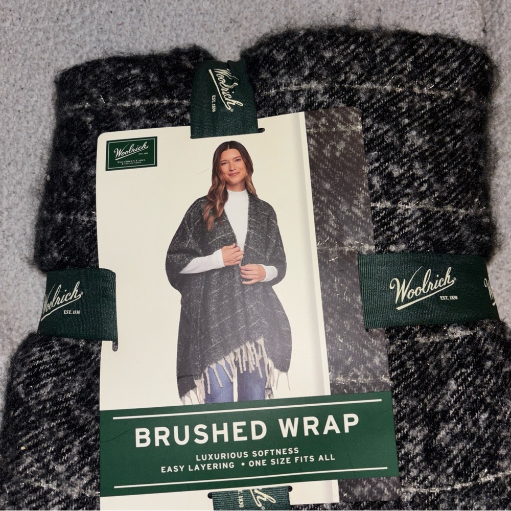 Woolrich Women's Wrap One Size Black